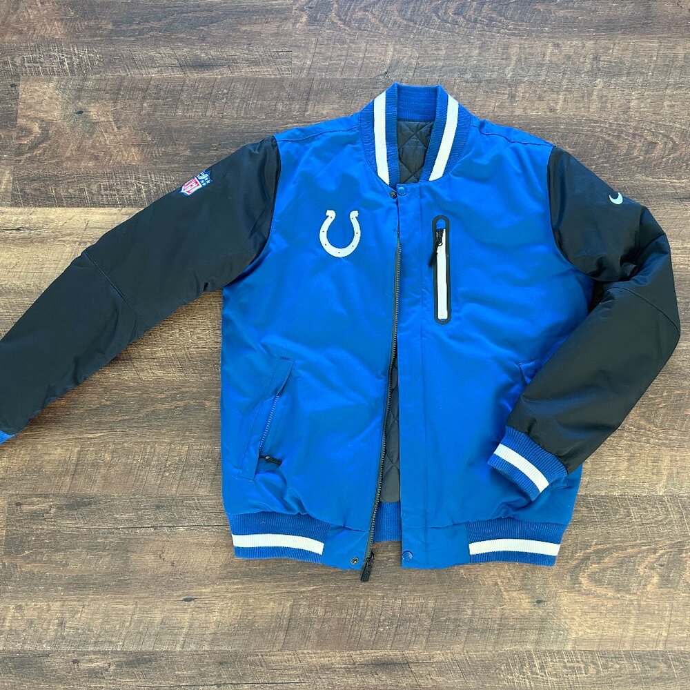 Indianapolis Colts Jacket, NFL Colts Jacket, Nike Jacket Colts Football Jacket